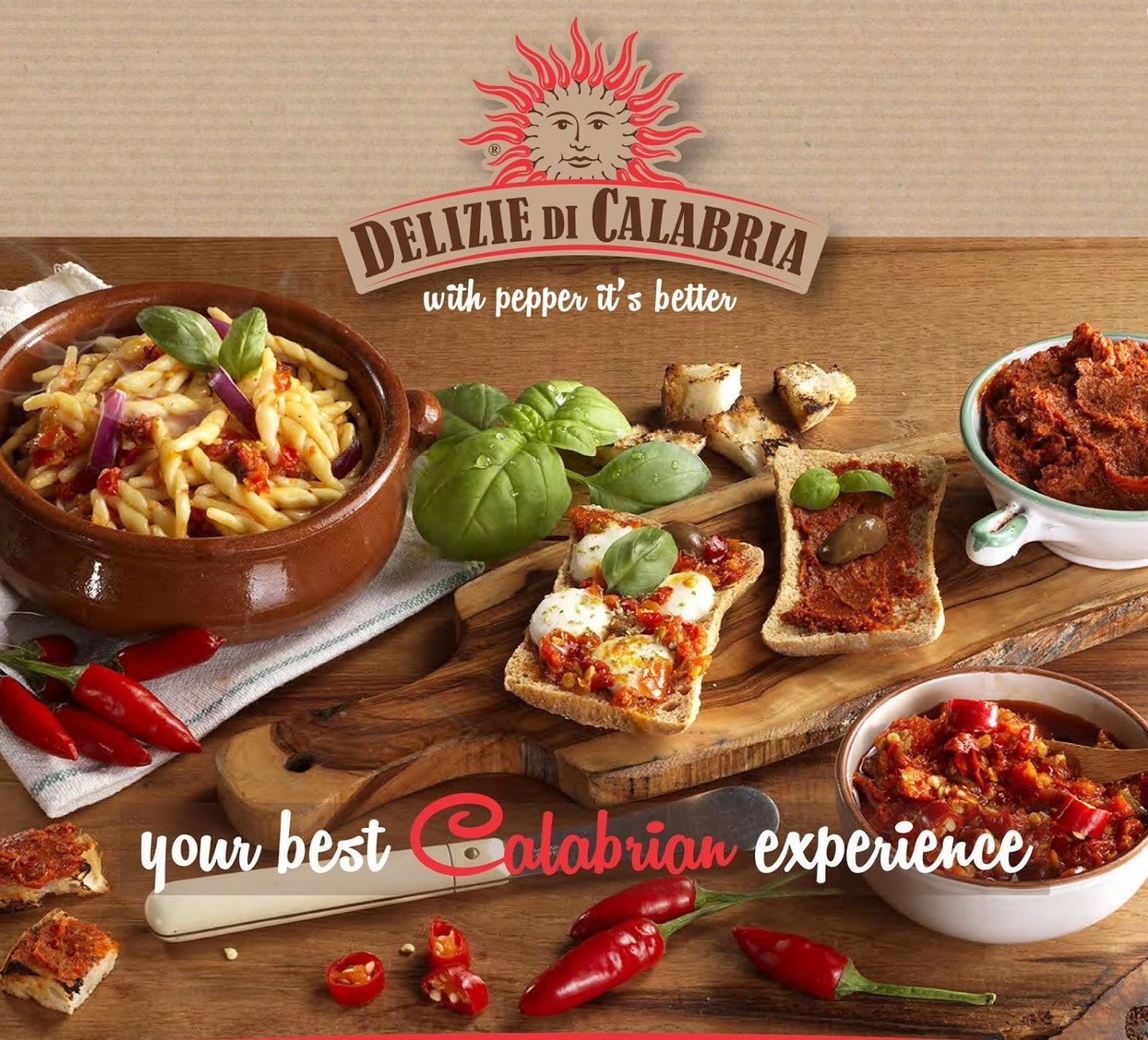 Delizie Di Calabria Chopped Spicy Calabrian Chilli In Olive Oil 135g