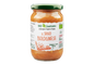 Jar of Bolognese sauce with a visible label on a white background
