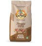 Caputo Fioreglut Gluten Free Flour 1kg. A package of Caputo Fioreglut Gluten Free Flour, 1kg, with branding and an image of a pizza on the front.