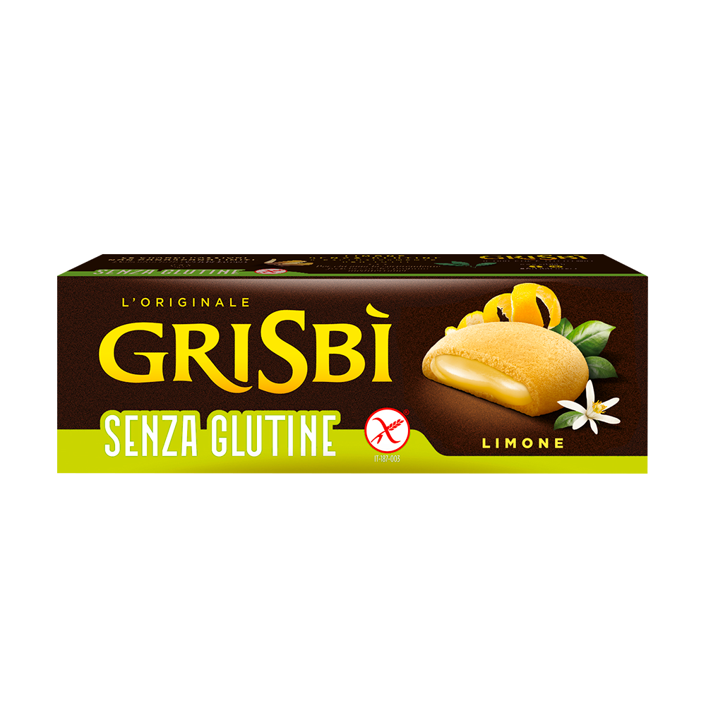 Vincenzi Grisbì Gluten Free Lemon Cream Filled Cookies 150g