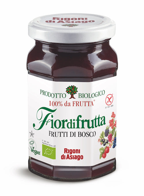 Rigoni Organic Wild Mixed Berries Jam 250g