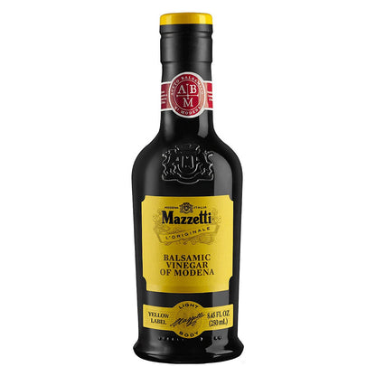 Mazzetti Balsamic Vinegar of Modena PGI 4 Leaf Yellow Label 250ml