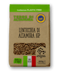 Terre di Altamura Lentils 400g, Package of Terre di Altamura lentils with a green and brown color scheme.