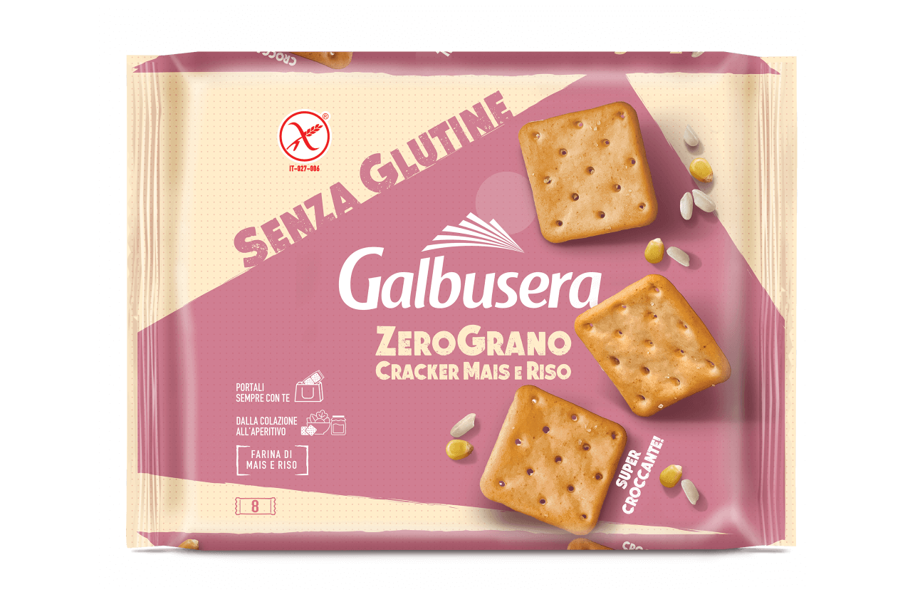 Galbusera ZeroGrano Crackers 320g